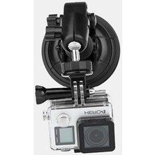 Markacase Gopro Hero 5-4-3-3+ Ve Session İçin Vantuzlu Araç Tutucu Aparatı Vakumlu Büyük Vantuz 9Cm