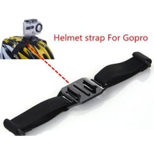 Markacase Gopro 5-4-3-3+ Ve Session Uyumlu Kask Aparatı Askısı Helmet Strap