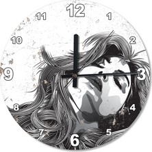 Cakasepetim Uyuyan Güzel Kız Tasarım Duvar Saati