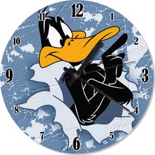 Cakasepetim Daffy Duck Çocuk Odası Duvar Saati