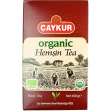 Çaykur Organik Siyah Hemşin Çayı 400 gr (Karton Kutu)