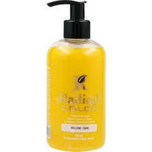 Radical Color Su Bazlı Saç Boyası Sarı 250 Ml