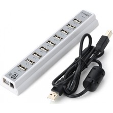 Hadron HD113 Çoğaltıcı 10 Port 2.0 USB Girişli USB Hub