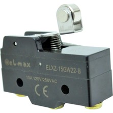 El-Max  Xz-15Gw22-B Kısa Palet Metal Makaralı 1No+1Nc Mikro Swıtch