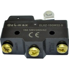 El-Max  Xz-15Gw22-B Kısa Palet Metal Makaralı 1No+1Nc Mikro Swıtch
