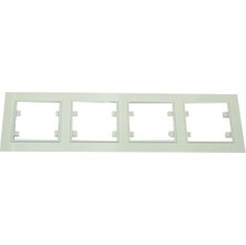 Makel  Karea Dörtlü Çerçeve (Krem)