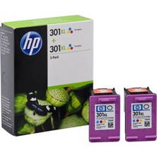 Hp 301Xl D8J46Ae İkili Paket Renkli  Kartuş