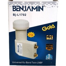 Benjamin Twin Lnb 0, 1Db - Full Hd 4K Uyumlu