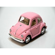 Wildlebend Metal Mini Vosvos Çek Bırak Oyuncak Araba - Pembe