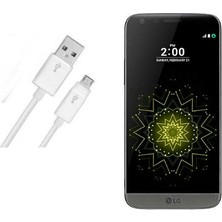 Wildlebend LG G5 Şarj Data Kablosu Beyaz