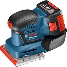 Bosch Professional GSS 18 V-10 5 Ah Çift Akülü Titreşimli Eksantrik Zımpara - L-boxx Çantalı