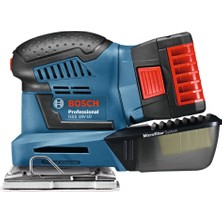 Bosch Professional GSS 18 V-10 5 Ah Çift Akülü Titreşimli Eksantrik Zımpara - L-boxx Çantalı