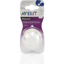 Philips Avent Natural Biberon Emziği (Y Kesik Akış Ayarlı) 2'li