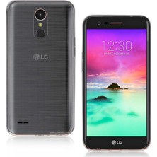 Microcase LG K10 2017 Ultra İnce Silikon Kılıf+Tempered Glass