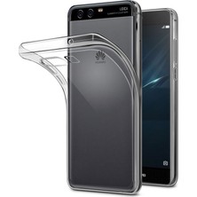 Microcase Huawei P10 5.1 Ultra İnce Silikon Kılıf+Tempered Glass