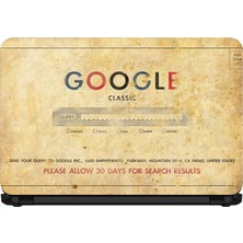 Ejoya  15.6 Inc Notebook Sticker Klasik Google Arama Motoru