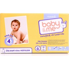 Baby&Me Bebek Bezi Maxi 4 Numara 100 Adet