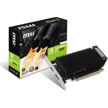 MSI NVIDIA GeForce GT 1030 2GH LP OC 2GB 64 bit GDDR4 DX(12) PCI-E 3.0 Ekran Kartı (GT 1030 2GH LP OC)