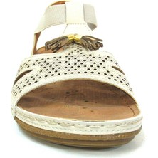 Carlaverde 140738 Bej Anatomik Comfort Bayan Sandalet