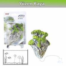 Dophin Yüzen Kaya Akvaryum Dekoru S