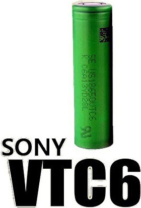 Sony Vtc6 18650 3.7V 3000 Mah Li-İon Şarjlı Pil