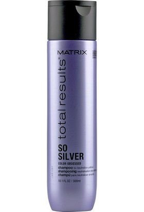 Matrix Total Results So Silver Gri ve Beyaz Saçlar İçin Bakım Şampuanı 300ml