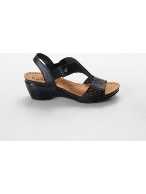 Pierre Cardin Günlük Kadın Dolgu Topuk Sandalet Pc-1392-3728.02H