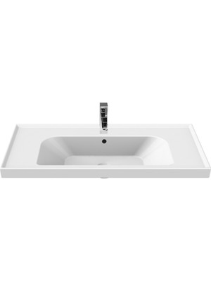 Turkuaz Cerastyle Frame 90 Cm Dolap Uyumlu Lavabo