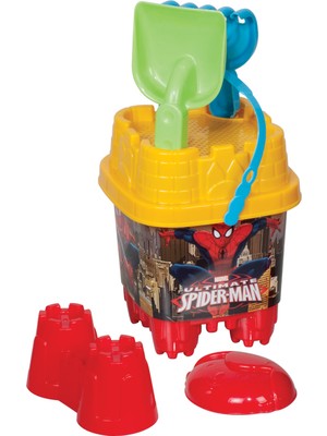 Dede Spiderman Küçük Kale Kova Set