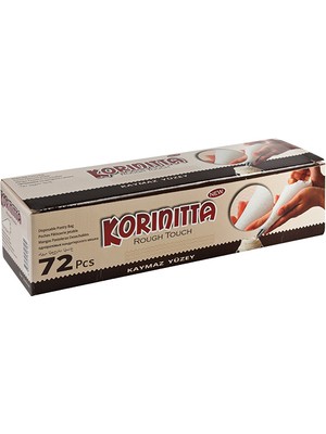 Korinitta Ekstra Krema Torbası Tek Kullanım 72'li 26 x 50 Cm Kaymaz Yüzeyli Pratik Kullanım
