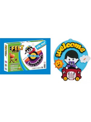 Kum Toys Keçe Kapı Süsü Kps05