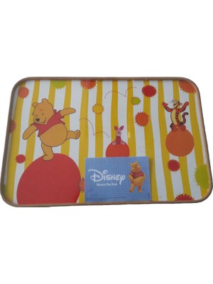 Dısney Servis Tepsisi- Mantar - Walt Disney Karakterli (Kırmızı)