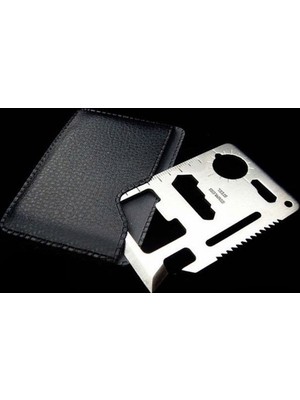 Wildlebend Acil Durum Kartı Survival Kit 11in1