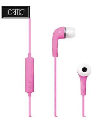 Wildlebend Critic J5 Kulakiçi Kulaklık Pembe