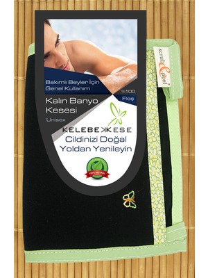 Kelebek Kese Scrub And Peel Kalın Banyo Kesesi -Bakımlı Beyler İçin Genel Kullanım (Unisex)