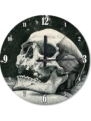 Cakasepetim Kuru Kafa Sessiz Duvar Saati