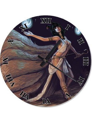Cakasepetim Diana  Ahri  Analog Duvar Saati