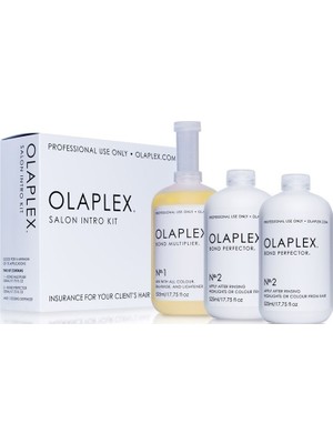 Olaplex Salon İntro Kit / No.1 + No.2 / 525 Ml - Bakım Seti