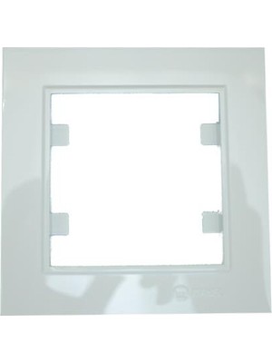 Makel  Karea Tekli Çerçeve (Beyaz)