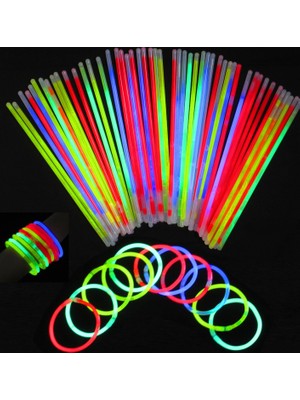 Wildlebend Glow Stick Fosforlu Kırılan Çubuk (100 Adet)