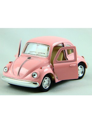 Wildlebend Metal Mini Vosvos Çek Bırak Oyuncak Araba - Pembe