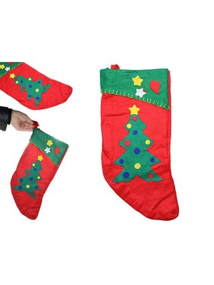 Wildlebend Noel Baba Hediye Çorabı Büyük Boy