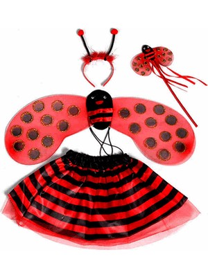 Wildlebend Etekli Uğur Böceği Kanat Seti 4 Parça