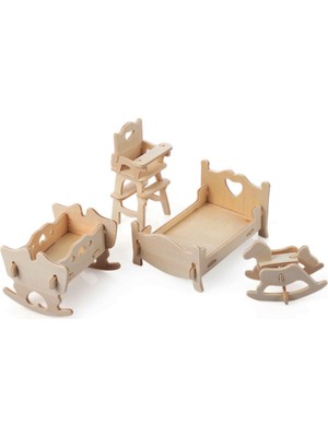 Wildlebend 3D Ahşap Puzzle - Çocuk Odası