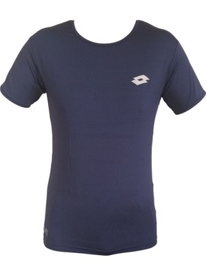 Lotto Lenny Tee Navy Erkek T-Shirt N7692 - Slim Fit