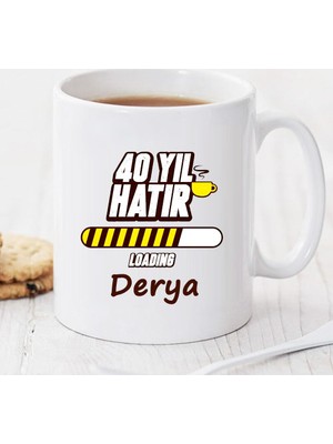 Soppigo 40 Yıl Hatır Kişiye Özel Kupa TK77