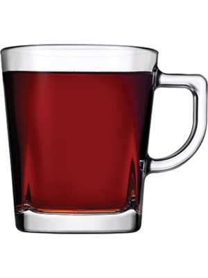 Paşabahçe 6' Lı Carre Kulplu Bardak