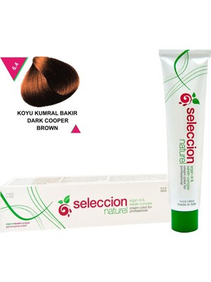 Seleccıon Naturel Color 60Ml 6.4 Koyu Kumral Bakır