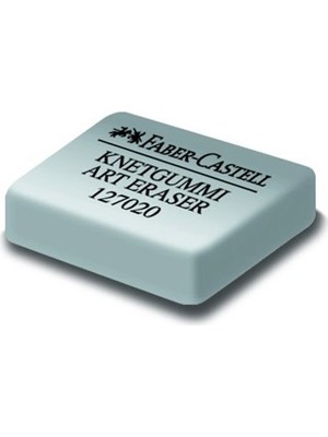 Faber-Castell Hamur Silgi 127020 1 Adet Mavi Renkli Yoğurulabilir ve Emici Özellikte