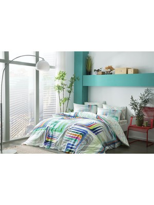 Taç İllusion Çift Kişilik Nevresim Takımı